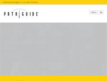 Tablet Screenshot of pathguide.com